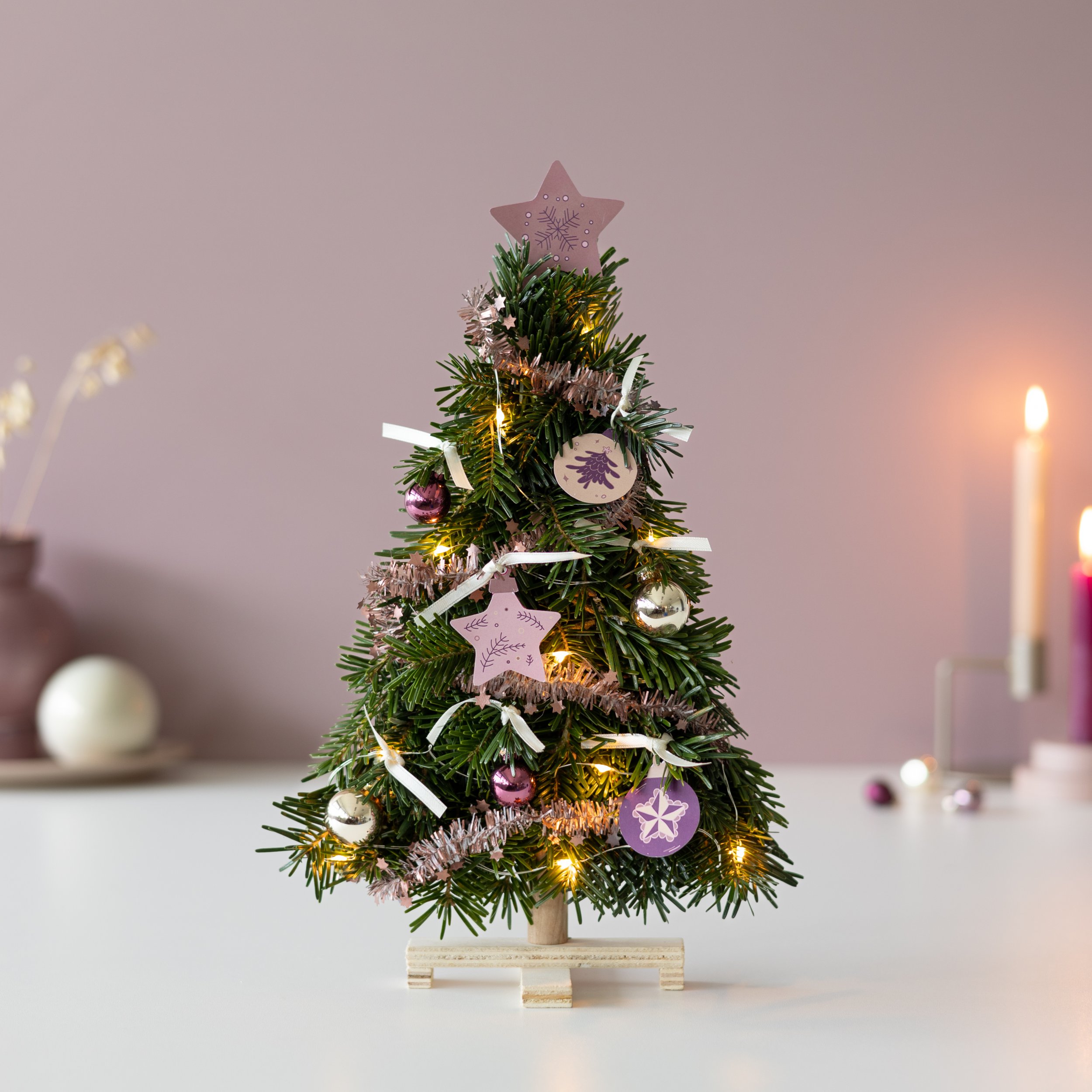 Kerstboompje Holly Jolly